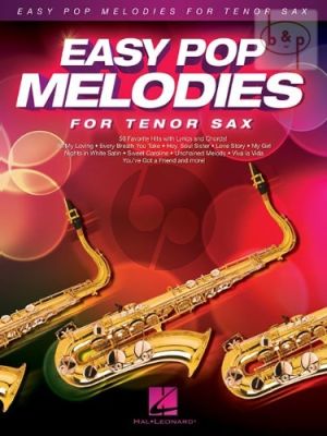 Easy Pop Melodies for Tenor Sax.