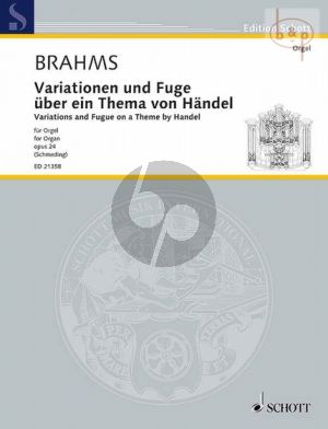 Variationen und Fuge uber ein Thema von Handel Op.24 Brahms J.