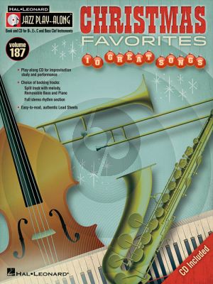 Christmas Favorits (Jazz Play-Along Series Vol.111) (all C.-Bb.-Eb and Bass Clef Instr.) (Bk-Cd)