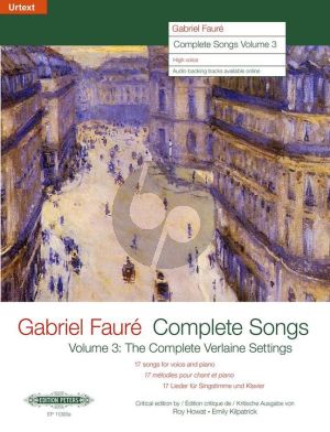 Faure Complete Songs Vol.3 High