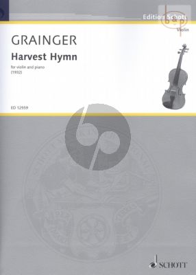 Harvest Hymn (1932) for Violin and Piano