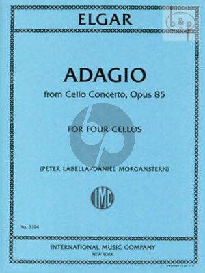 Adagio from Cello Concerto Op.85 (4 Violonc.)