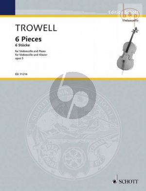 6 Pieces Op.5 for Violoncello (First Position) and Piano