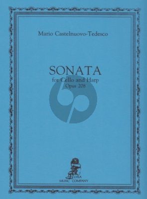 Castelnuovo Tedesco Sonata Op.208 (Cello and Harp)