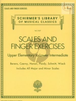 Scales and Finger Exercises for Piano