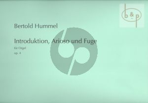 Introduktion-Arioso und Fuge Op.4