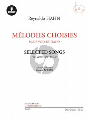 Melodies Choisies (Selected Songs) (Voice-Piano)