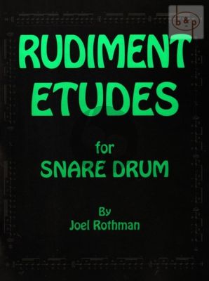 Rudiment Etudes for Snare Drum