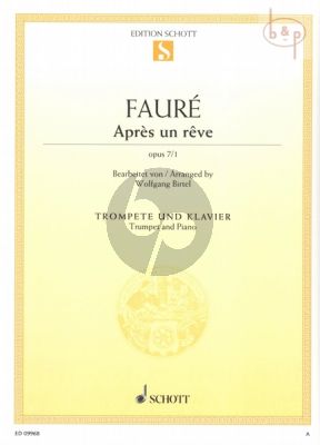 Apres un Reve Op.7 No.1 Trumpet[Bb]-Piano