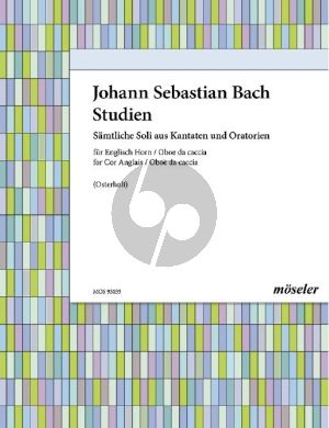 Bach Studien fur 1 und 2 Englischhörner / Oboe da Caccia