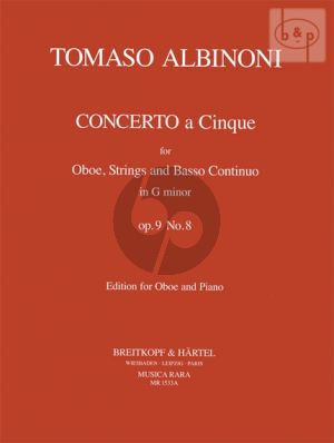 Concerto g-minor Op.9 No.8 (Oboe-Str.-Bc)