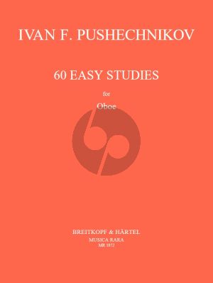 Pushechnikov 60 Easy Studies for Oboe