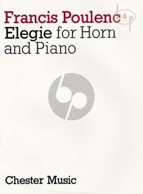 Poulenc Elegie (In memory of Dennis Brain) Horn-Piano