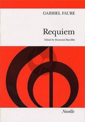 Faure Requiem Op.48 Vocal Score (Desmond Ratcliffe) (Novello)