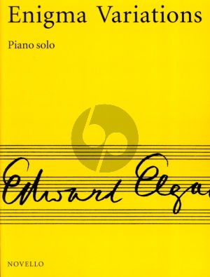 Elgar Enigma Variations Op.36 Piano solo