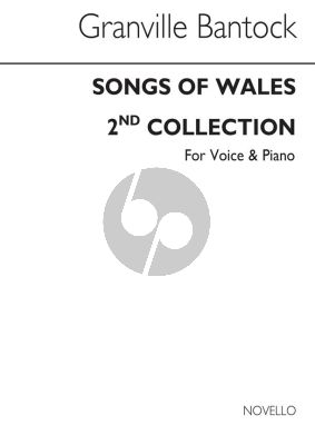 Bantock Songs of Wales Book 2 for Voice and Piano