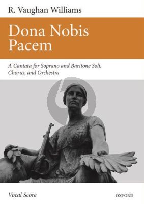 Vaughan Williams Dona Nobis Pacem SB soli-Choir-Orchestra Vocalscore (Cantata)