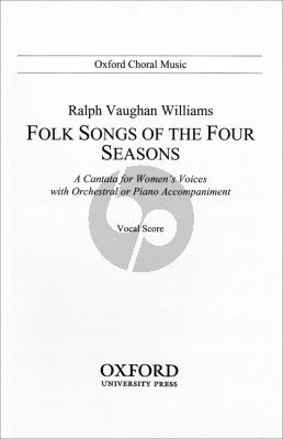 Vaughan Williams Folksongs of 4 Seasons (Vocalscore)