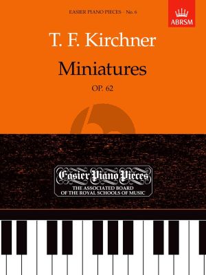 Kirchner Miniatures Op.62 Piano solo (15 easy Pieces)