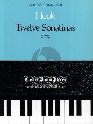 Hook 12 Sonatinas Op.12 for Piano Solo (edited by L.Salter)