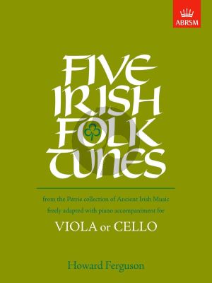 5 Irish Folk Tunes for Viola or Cello and Piano