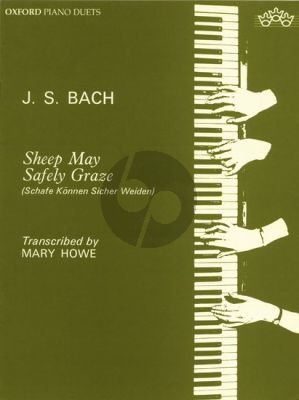 Bach Sheep may safely Graze Piano 4 Hands (arr. Mary Howe)