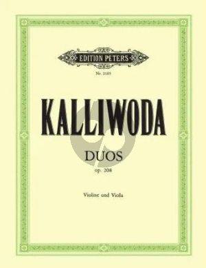 Kalliwoda 2 Duos Op. 208 Violine und Viola