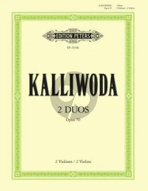 Kalliwoda Duette Op.70 2 Violinen (Friedrich Herrmann)