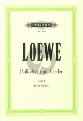Loewe Balladen und Lieder vol.1 (Hohe Stimme)