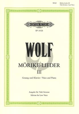 Morike Lieder vol.3