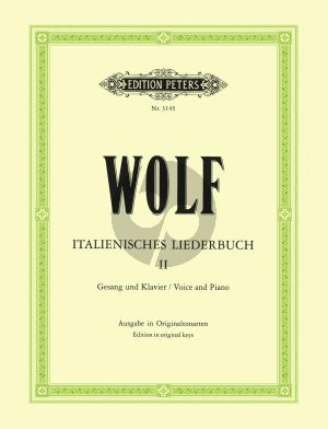 Wolf Italienisches Liederbuch vol.2 High