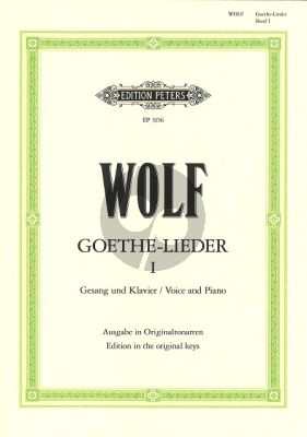 Goethe Lieder vol.1