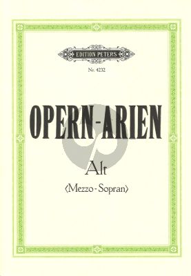 Opern Arien Alt-Klavier (Soldan)