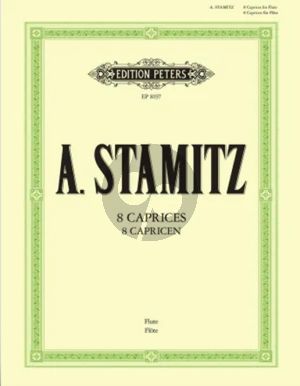 Stamitz 8 Capricen or Flute Solo (Edited by Walter Lebermann)