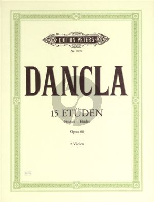 Dancla 15 Etuden Op.68 (Edition for Viola)