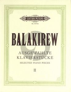 Balakirev Ausgewählte Klavierstücke Vol.2 (Christof Rüger)