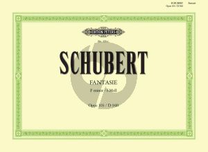 Schubert Fantasie f-moll Op.103 D 940 Klavier zu 4 Hande