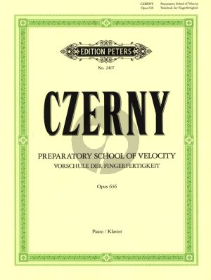 Czerny Vorschule der Fingerfertigkeit Op.636 Klavier (Adolf Ruthardt)