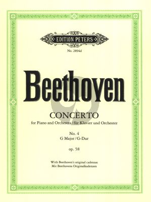 Beethoven Concerto No.4 Op.58 G-major (Piano-Orchestra) Reduction 2 Pianos (Edited by Max Pauer)