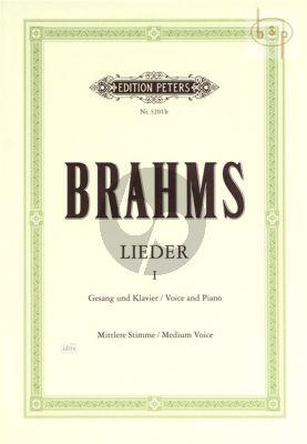 Lieder vol.1 fur Mittelstimme und Klavier