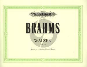 Brahms Waltzes Op. 39 Piano 4 hands