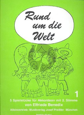 Benedix Rund um die Welt Vol.1 1-2 Akkordeons