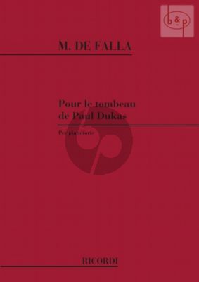 Homenaje Pour le Tombeau de Paul Dukas