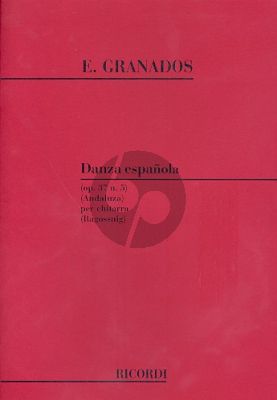 Granados Danza Espanola Op.37 No.5