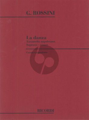 Rossini La Danza (Tarantella Napoletana) (Soprano or Tenor)