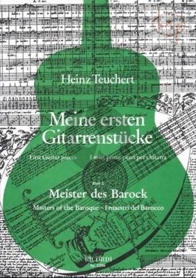 Meine Erste Gitarrenstucke Vol.2 Meister der Barock