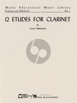 Polatschek 12 Etudes for Clarinet