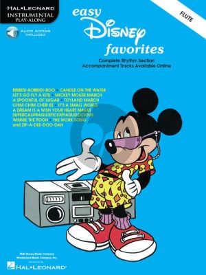 Disney Easy Disney Favorites for Flute Book with Audio Online