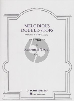 Trott Melodious Double-Stops Vol.1 Violin