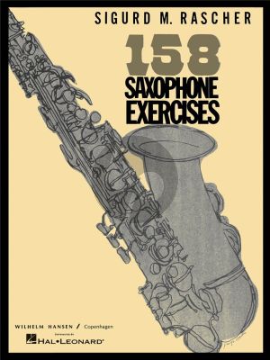 Rascher 158 Exercises for Saxophone